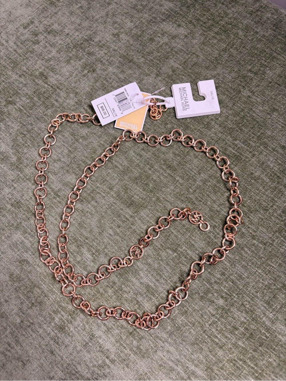 Michael Kors Gold Link Chain Belt
